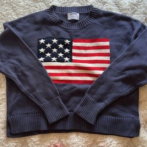 old navy american flag sweater